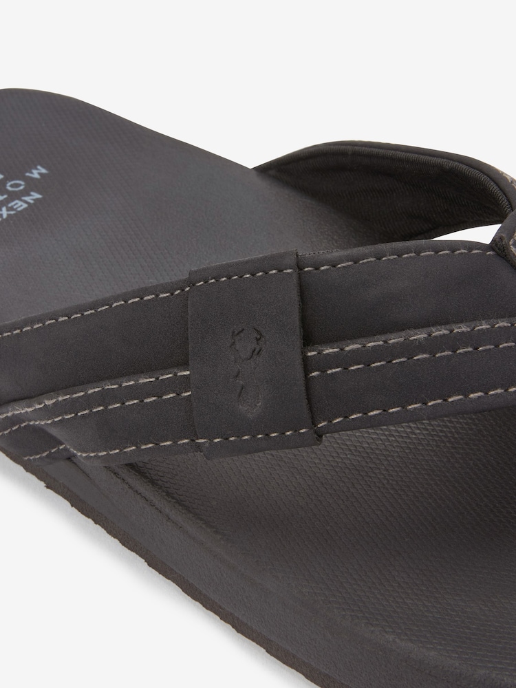 Black Motionflex Flip Flops - Image 5 of 5