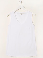 FatFace White Vernie Tank Top - Image 1 of 4