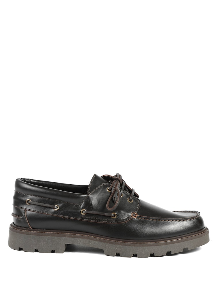 Jones Bootmaker Brown Perivale Chunky Leather Moccasins - Image 2 of 6 Jones Bootmaker Brown Perivale Chunky Leather Moccasins - Image 2 of 6