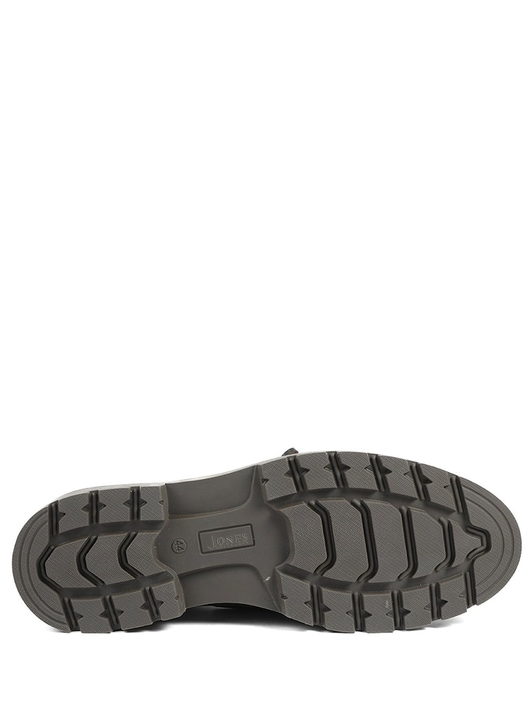Jones Bootmaker Brown Perivale Chunky Leather Moccasins - Image 6 of 6 Jones Bootmaker Brown Perivale Chunky Leather Moccasins - Image 6 of 6