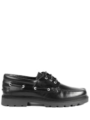 Jones Bootmaker Black Perivale Chunky Leather Moccasins - Image 2 of 6