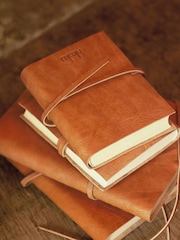 Nkuku Tanned Rustic Leather Journal - Image 1 of 2