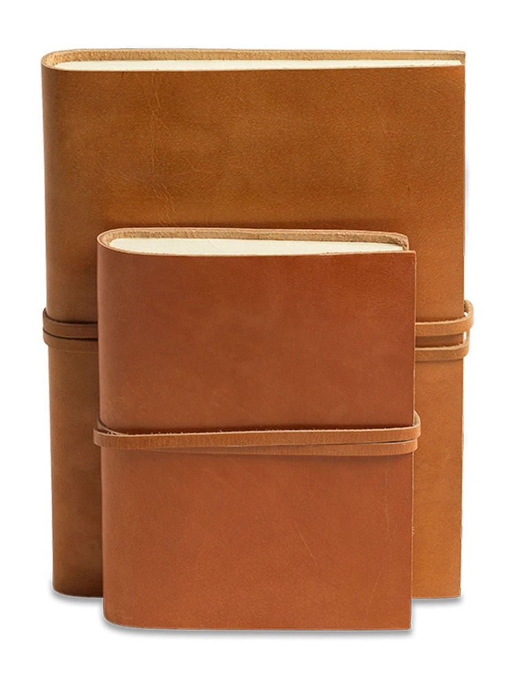 Nkuku Tanned Rustic Leather Journal - Image 2 of 2 Nkuku Tanned Rustic Leather Journal - Image 2 of 2