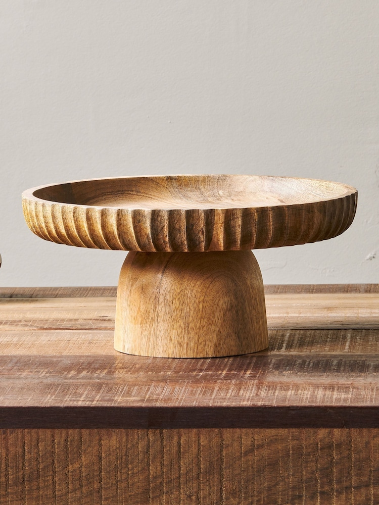 Nkuku Natural Gavivi Mango Wood Stand - Image 1 of 4