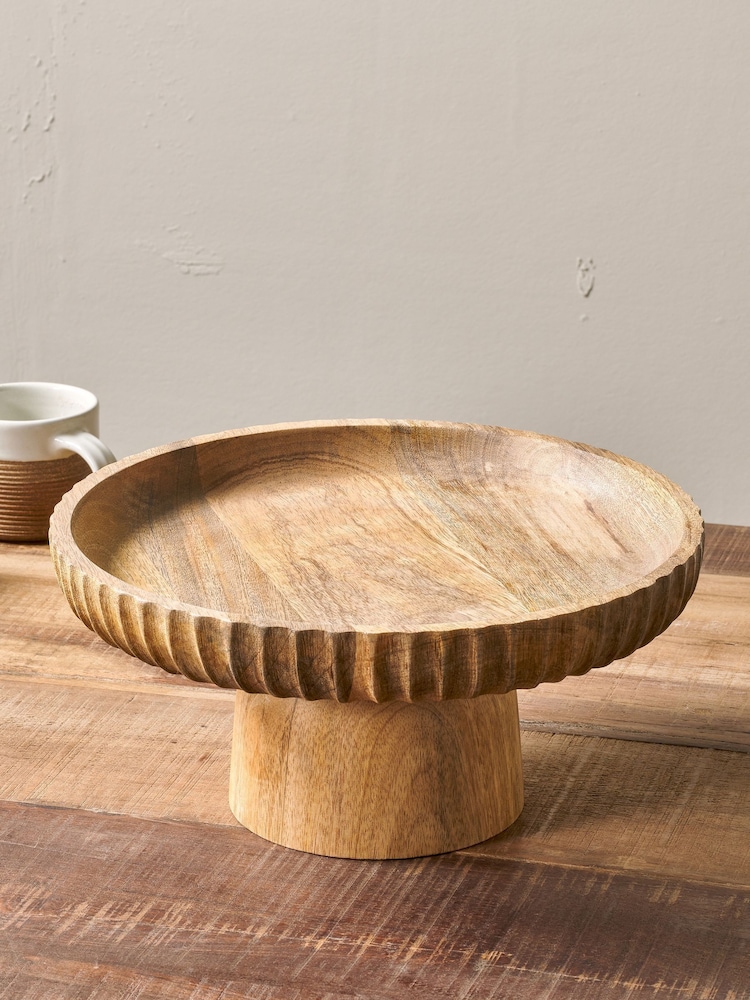 Nkuku Natural Gavivi Mango Wood Stand - Image 2 of 4