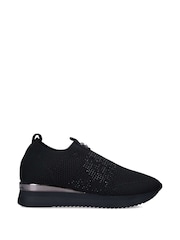 Carvela Black Janeiro Trainers - Image 1 of 5