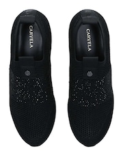 Carvela Black Janeiro Trainers - Image 4 of 5