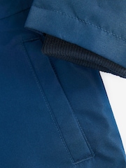 Navy Blue Lightweight Waterproof Jacket (3mths-7yrs) - Image 10 of 11