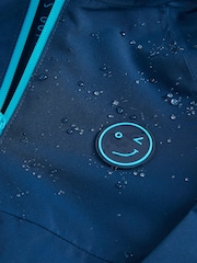Navy Blue Lightweight Waterproof Jacket (3mths-7yrs) - Image 11 of 11