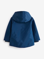 Navy Blue Lightweight Waterproof Jacket (3mths-7yrs) - Image 5 of 11