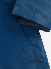 Navy Blue Lightweight Waterproof Jacket (3mths-7yrs) - Image 8 of 11