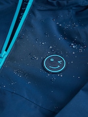 Navy Blue Lightweight Waterproof Jacket (3mths-7yrs) - Image 9 of 11