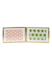 Oliver Bonas Gold And Glass Lace Double Picture Frame - Image 4 of 4