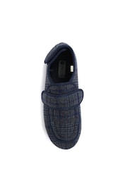Pavers Blue Touch Fasten Slippers - Image 4 of 5