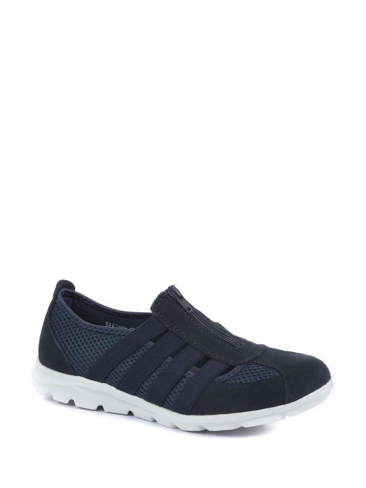 modra - Ženski čevlji širokega modela Pavers - Slika 2 iz 5 modra - Ženski čevlji širokega modela Pavers - Slika 2 iz 5