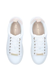 Kg Kurt Geiger Vegan Liza Quilt Trainers - Image 3 of 5
