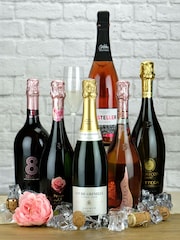 Sparkling Wine Celebration Mixed Case of 6 Bottles by Le Bon Vin - Image 1 of 2