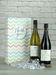 Thank You French Wine Gift Stripe by Le Bon Vin - Image 1 of 2