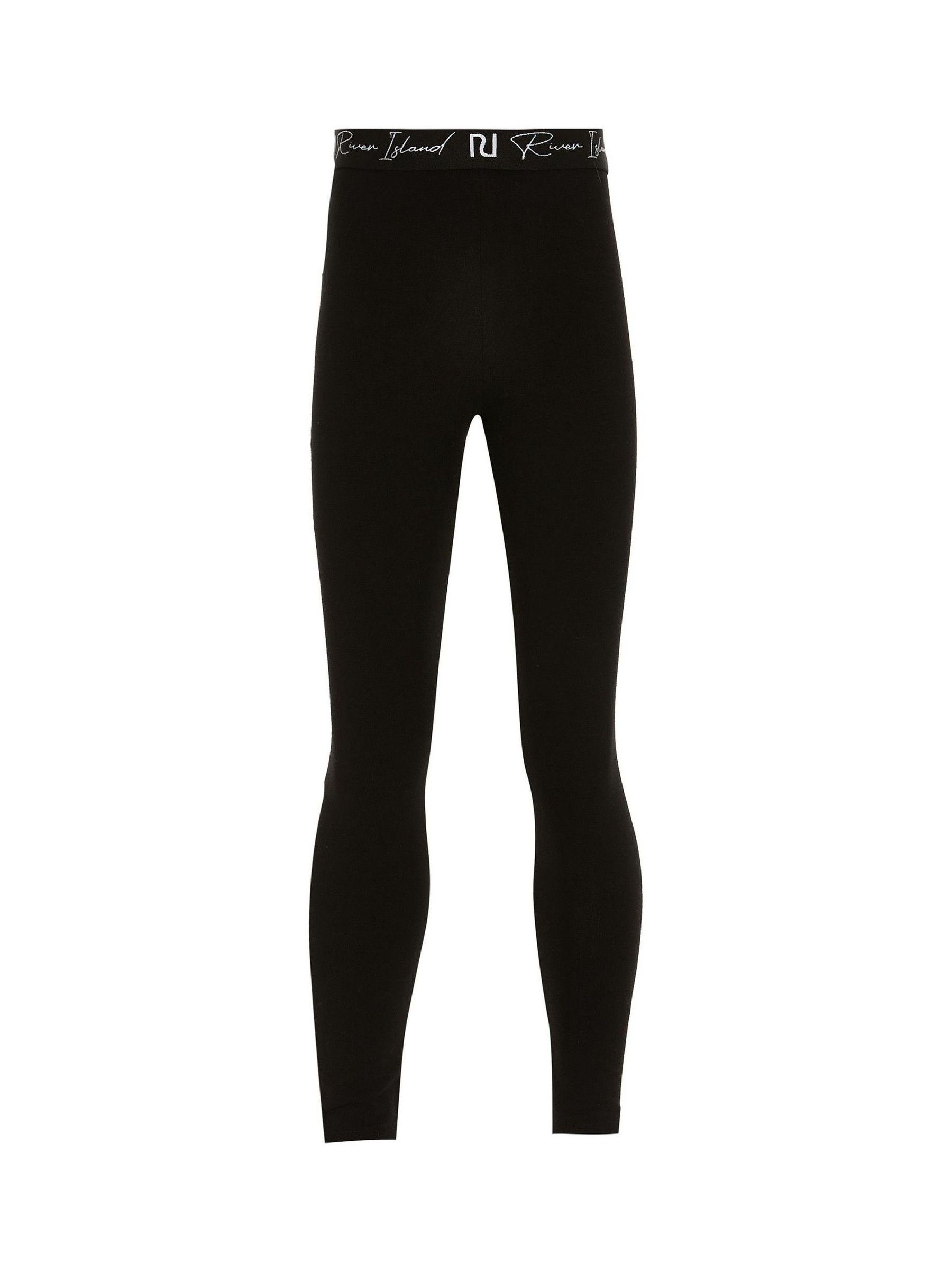 River island girls black leggings discount