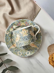 Morris & Co. Blue Strawberry Thief Mug - Image 1 of 4