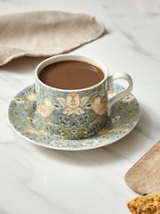 Morris & Co. Blue Strawberry Thief Mug - Image 2 of 4