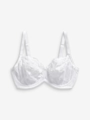 Nude/White Non Pad Balcony DD+ Lace Bras 2 Pack - Image 5 of 6