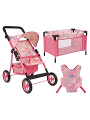 Pink Cosatto Little Woo Travel Set - Image 1 of 4