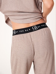 B by Ted Baker Rib Loungewear Trousers - Image 4 of 5