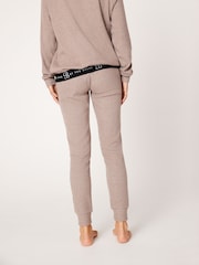 Темно-коричневый - Спортивные брюки в рубчик B by Ted Baker - Изображение 3 из 5