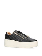 Carvela Connected Zip Trainers - Image 3 of 5