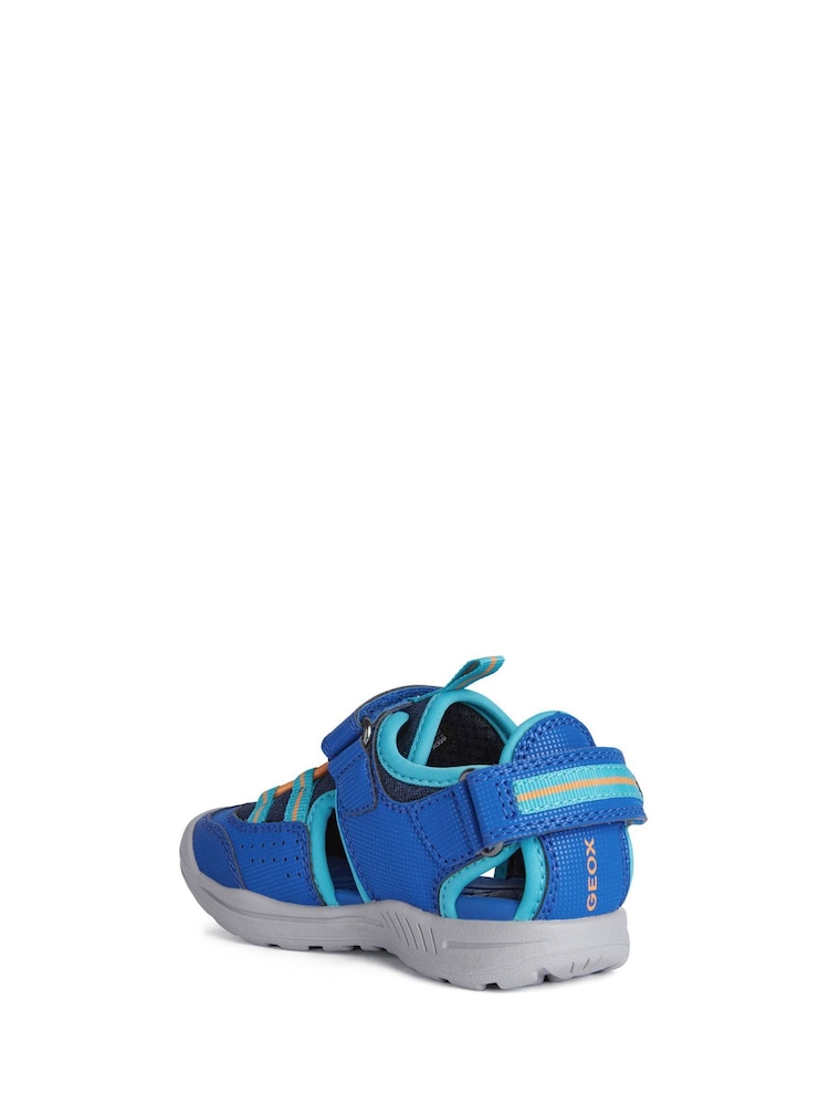 Geox Junior Boys Vaniett Blue Sandals - Image 2 of 6