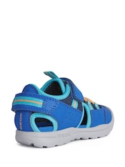 Geox Junior Boys Vaniett Blue Sandals - Image 4 of 6