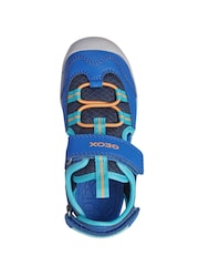 Geox Junior Boys Vaniett Blue Sandals - Image 5 of 6