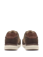 Marrón - Zapatillas de deporte de hombre de corte ancho de Pavers - Imagen 3 de 5