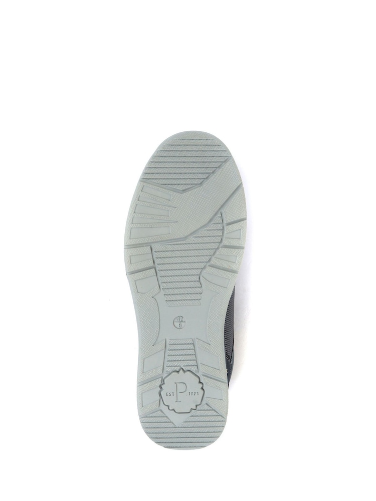 Azul - Zapatillas de deporte de hombre de corte ancho de Pavers - Imagen 5 de 5