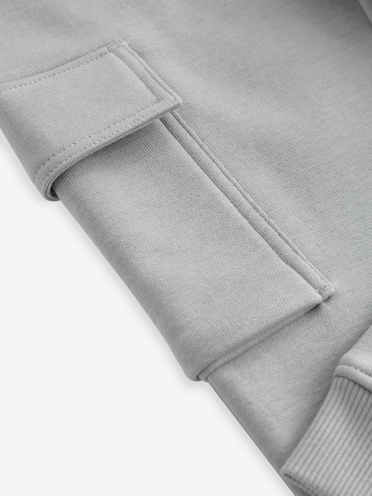 Grau - Cargo-Jogginghose (3–16 J.) - Bild 2 von 2 Grau - Cargo-Jogginghose (3–16 J.) - Bild 2 von 2
