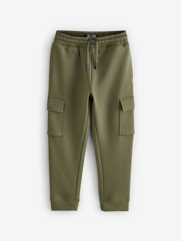 Khakigrün - Cargo-Jogginghose (3–16 J.) - Bild 2 von 3 Khakigrün - Cargo-Jogginghose (3–16 J.) - Bild 2 von 3