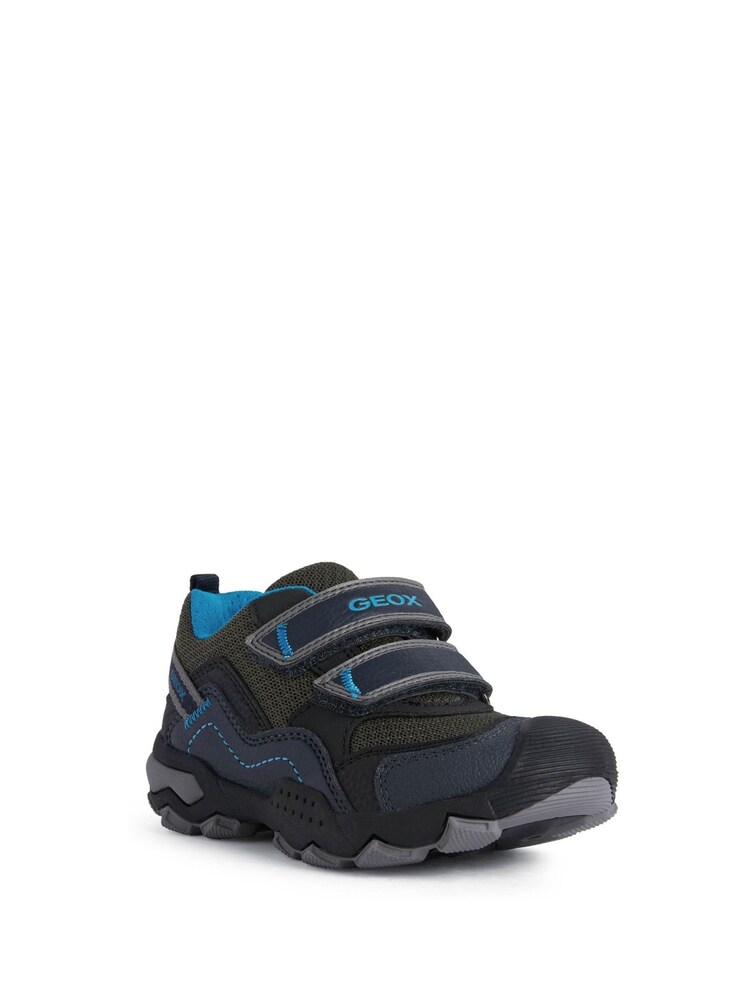 Geox Junior Boys Buller Black Shoes - Image 5 of 5