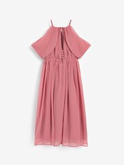 Pink Chiffon Bridesmaid Dress (6-16yrs) - Image 11 of 12