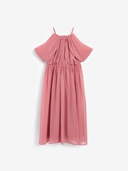 Pink Chiffon Bridesmaid Dress (6-16yrs) - Image 3 of 12