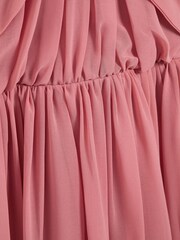 Pink Chiffon Bridesmaid Dress (6-16yrs) - Image 5 of 12