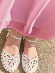 Pink Chiffon Bridesmaid Dress (6-16yrs) - Image 9 of 12