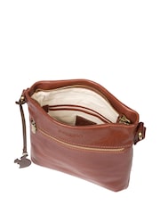 Conker marrom - Conkca Yayoi Leather Cross-Body Bag - Imagem 3 de 4