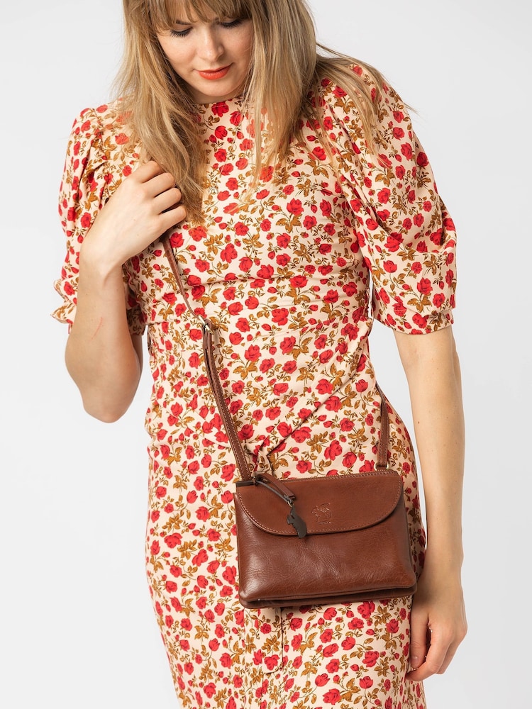 Conkca Tillie Leather Cross-Body Bag - Image 6 of 6