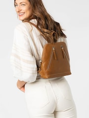 Conkca Zoe Leather Backpack - Image 1 of 6