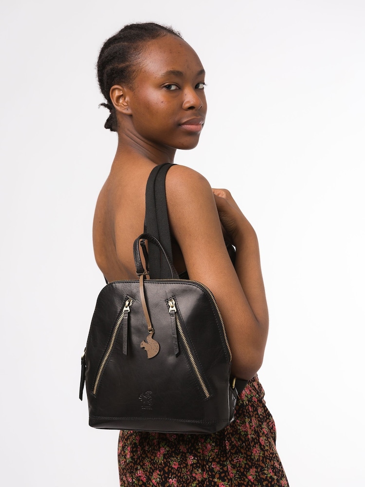 Conkca Zoe Leather Backpack - Image 1 of 6