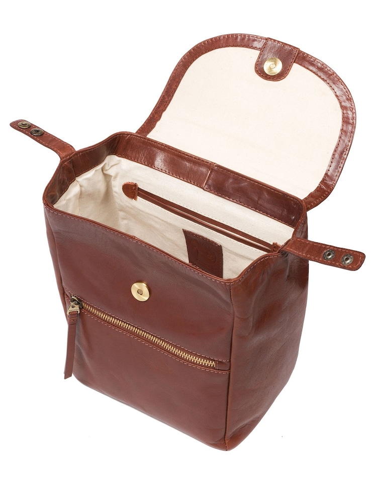 Conkca Simone Leather Backpack - Image 4 of 6