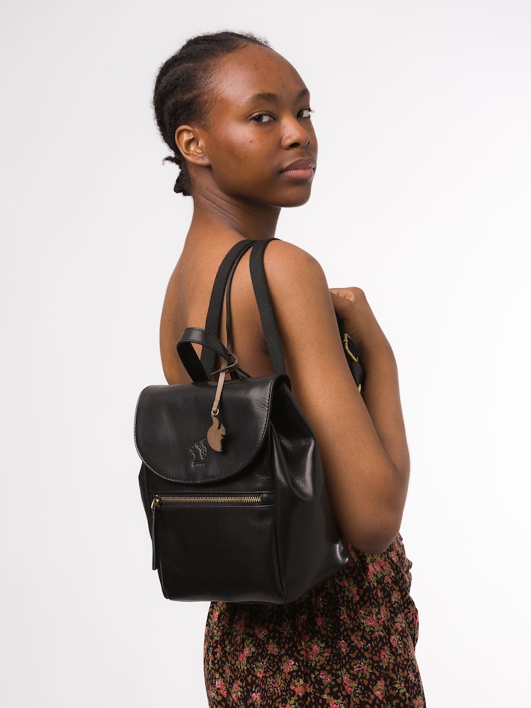 Conkca Simone Leather Backpack - Image 1 of 6