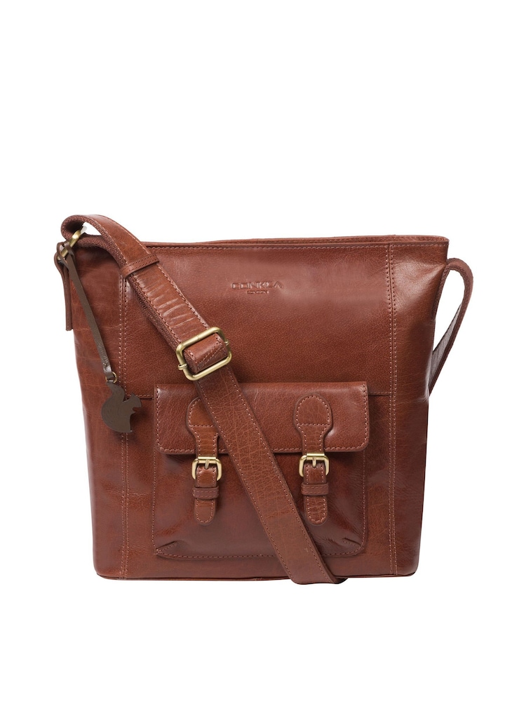 Conkca Robyn Leather Shoulder Bag - Image 2 of 4 Conkca Robyn Leather Shoulder Bag - Image 2 of 4