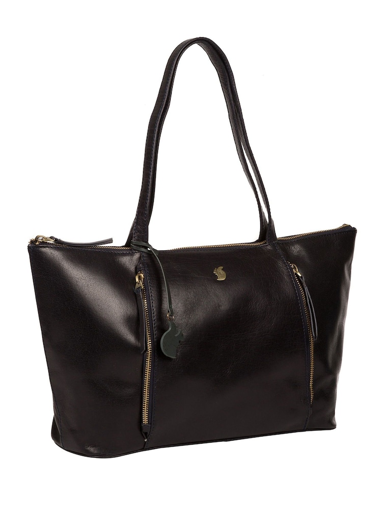 Conkca Clover Leather Tote Bag - Image 4 of 5